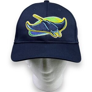 Tampa Bay Rays Team MLB OC Sports Hat Cap Adjustable Navy Blue Baseball OSFM
